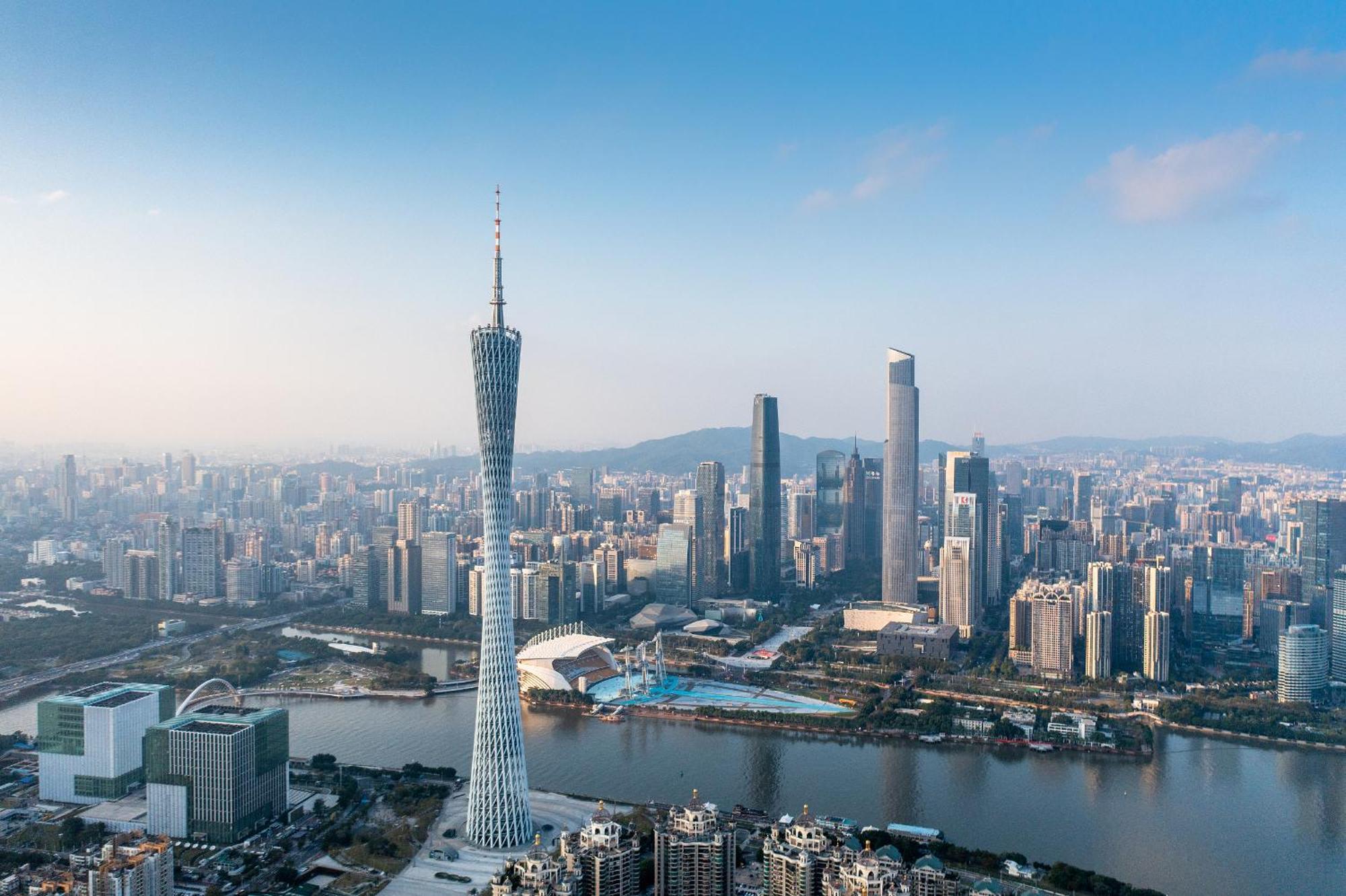 Yun Jin City View Hotel - Guangzhou Taikoo Hui Zhujiang New Town Tianhe Sports Center Exteriör bild