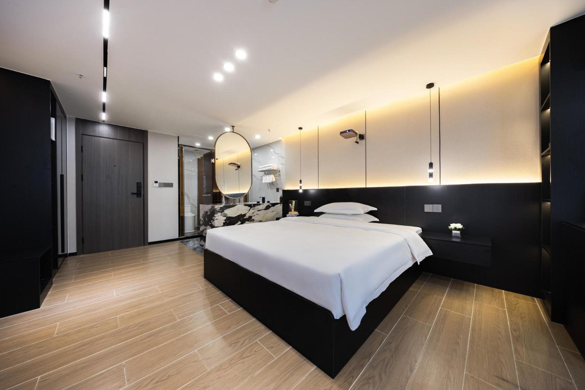 Yun Jin City View Hotel - Guangzhou Taikoo Hui Zhujiang New Town Tianhe Sports Center Exteriör bild