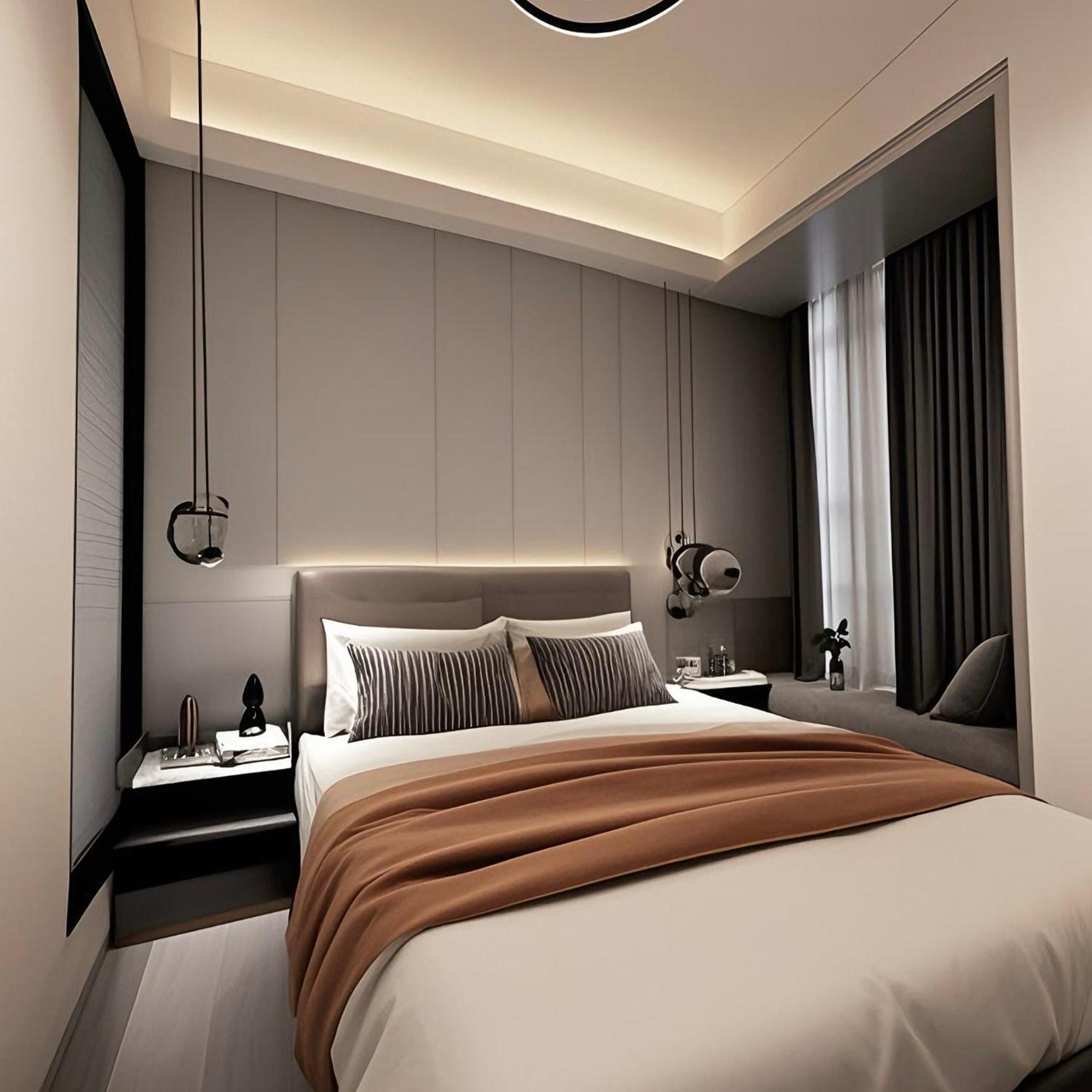 Yun Jin City View Hotel - Guangzhou Taikoo Hui Zhujiang New Town Tianhe Sports Center Exteriör bild