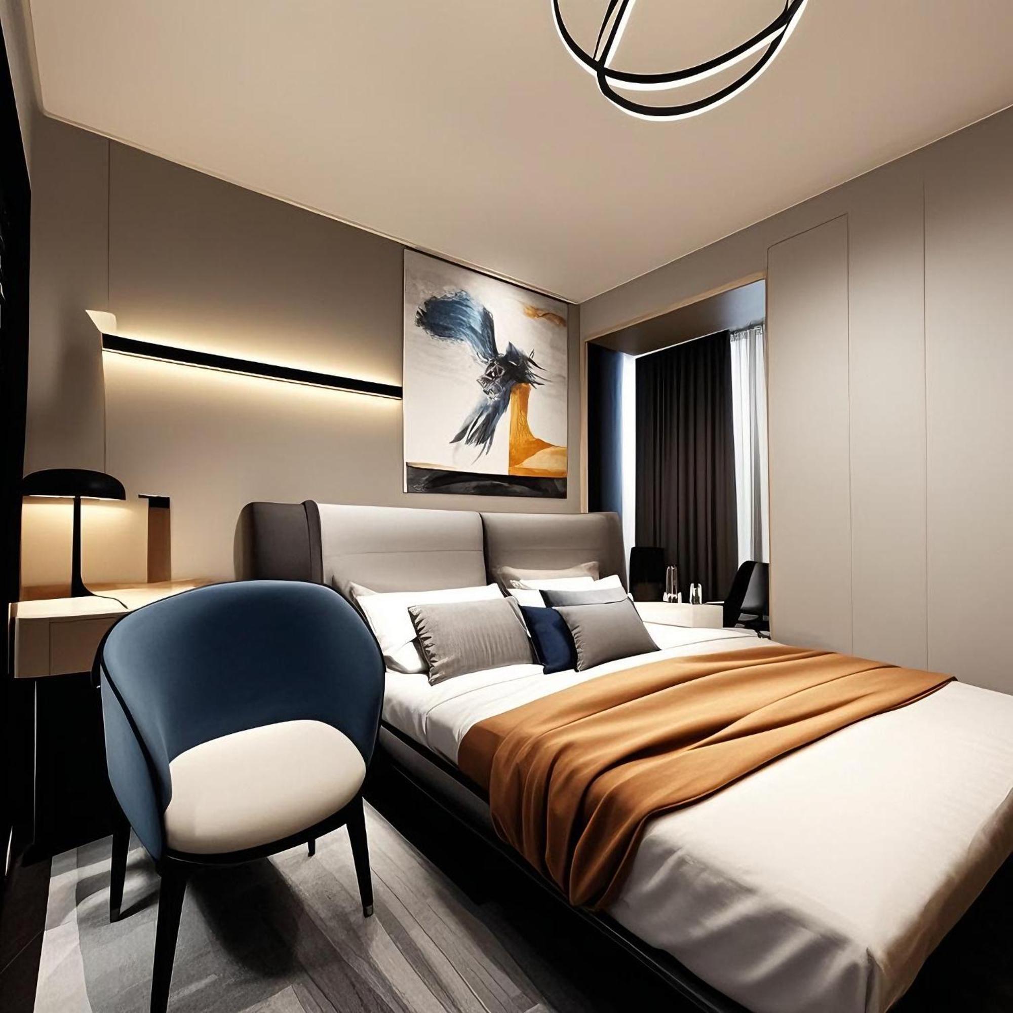 Yun Jin City View Hotel - Guangzhou Taikoo Hui Zhujiang New Town Tianhe Sports Center Exteriör bild