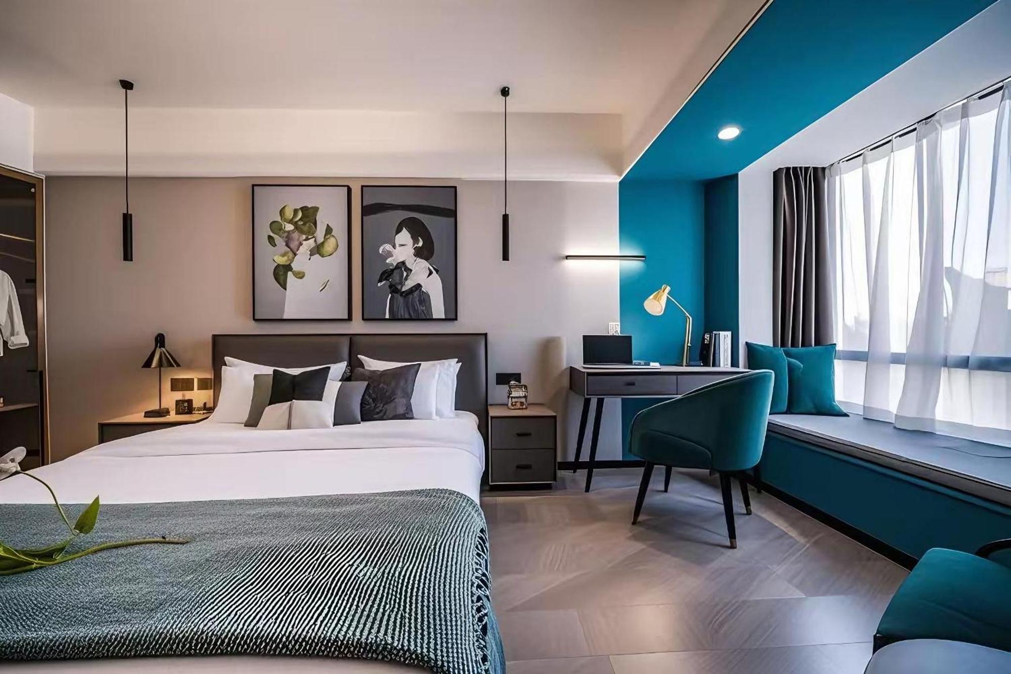 Yun Jin City View Hotel - Guangzhou Taikoo Hui Zhujiang New Town Tianhe Sports Center Exteriör bild
