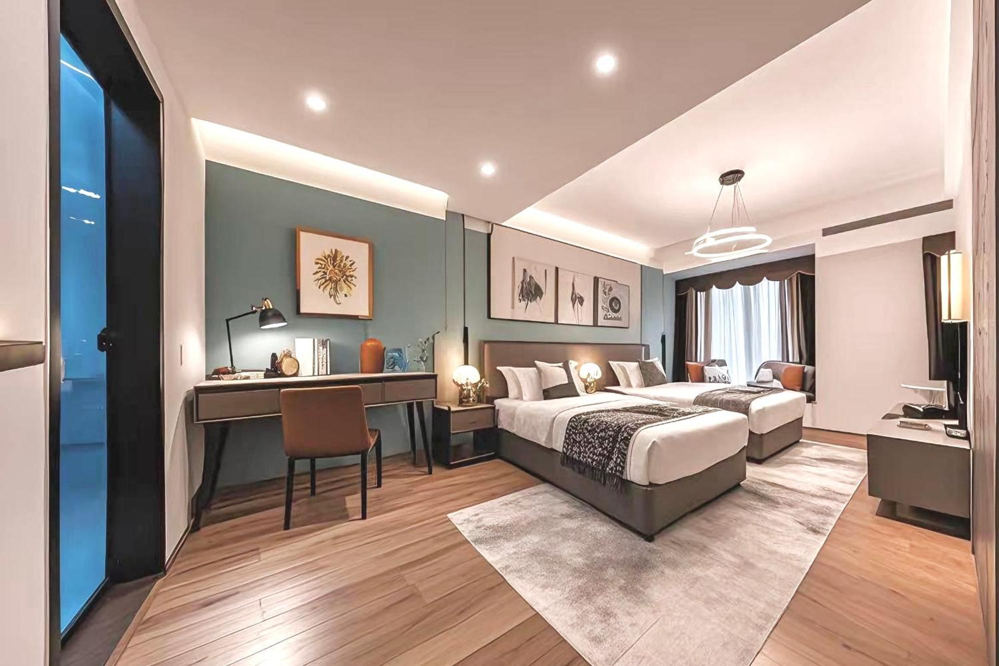 Yun Jin City View Hotel - Guangzhou Taikoo Hui Zhujiang New Town Tianhe Sports Center Exteriör bild