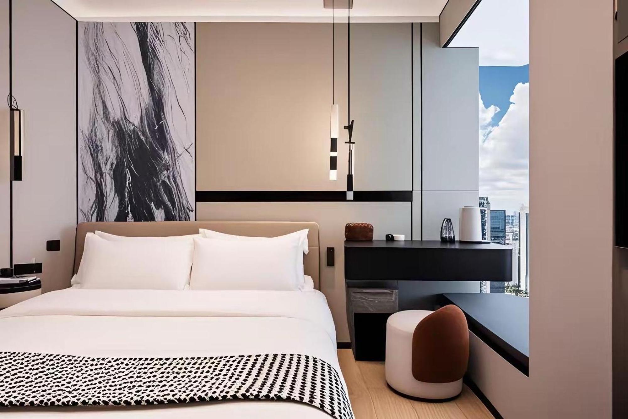 Yun Jin City View Hotel - Guangzhou Taikoo Hui Zhujiang New Town Tianhe Sports Center Exteriör bild