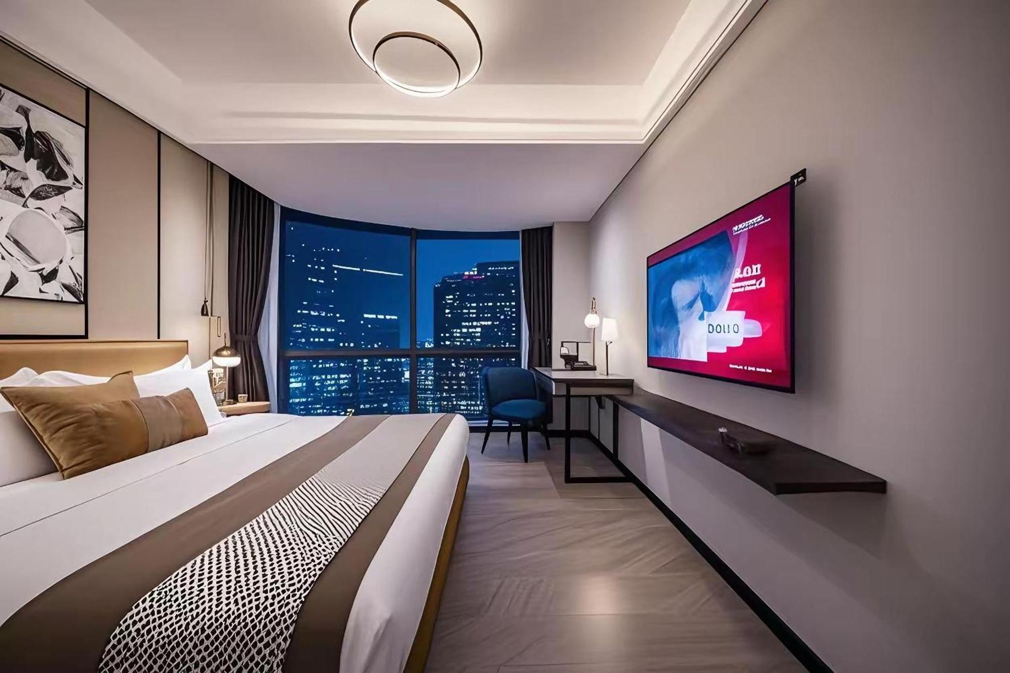 Yun Jin City View Hotel - Guangzhou Taikoo Hui Zhujiang New Town Tianhe Sports Center Exteriör bild
